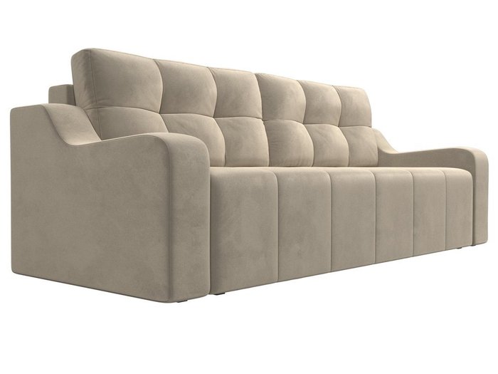 Прямой диван-кровать Итон бежевого цвета - лучшие Прямые диваны в INMYROOM
