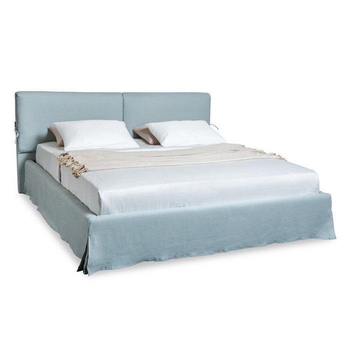 Кровать Nostra LC Telas 180х200 голубого цвета