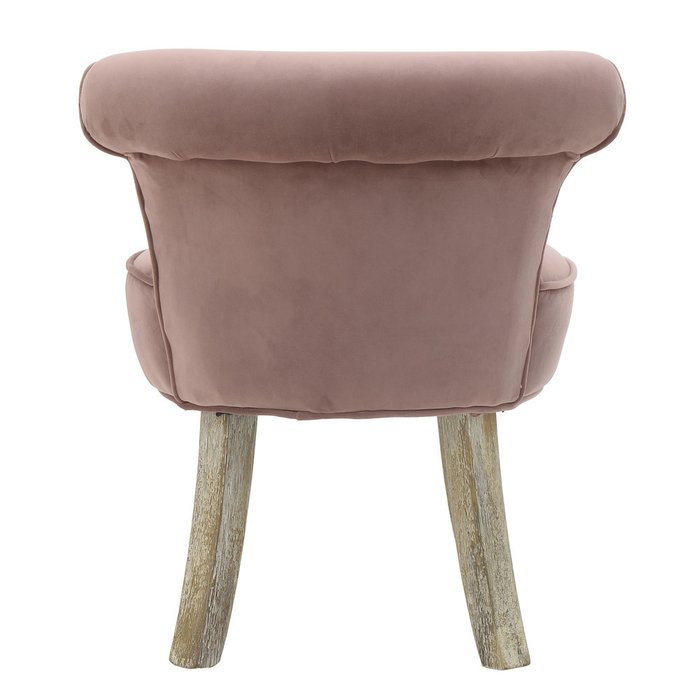 Кресло без подлокотников розового цвета  - лучшие Интерьерные кресла в INMYROOM