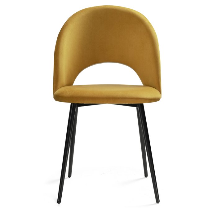 Стул Ирре желтого цвета - лучшие Обеденные стулья в INMYROOM