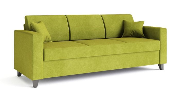 Диван-кровать Эмилио зеленого цвета - купить Прямые диваны по цене 55577.0
