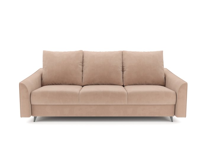 Прямой диван-кровать Уэльс бежевого цвета - купить Прямые диваны по цене 43990.0
