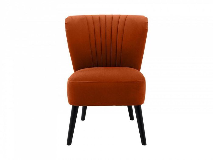 Кресло Barbara терракотового цвета - купить Интерьерные кресла по цене 18810.0