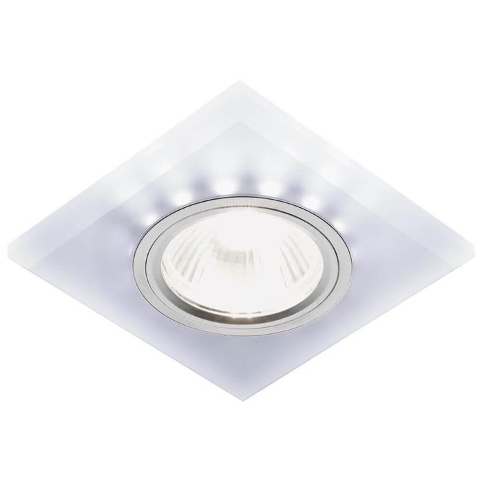 Точечный светильник LED S215 W/CH/WH (стекло, цвет белый) Точечный светильник LED S215 W/CH/WH (стекло, цвет белый)