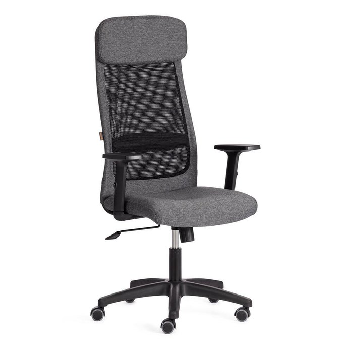 Офисное кресло Profit Plt серо-черного цвета