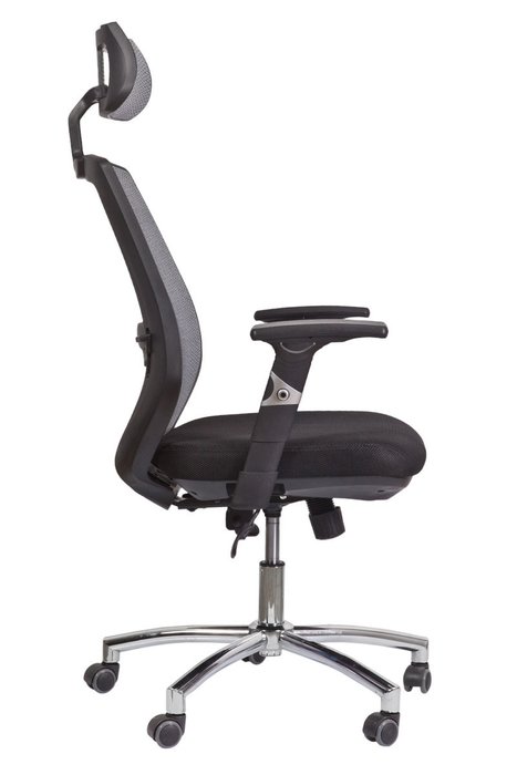 Компьютерное кресло Spirit серо-черного цвета - лучшие Офисные кресла в INMYROOM