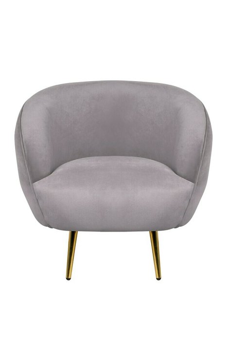 Кресло Benee серого цвета - купить Интерьерные кресла по цене 25000