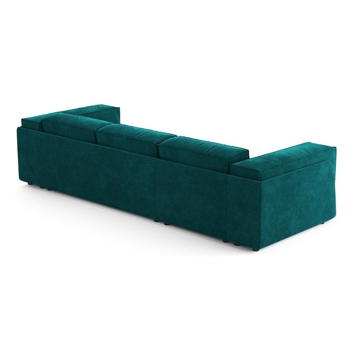 Диван-кровать Vento Classic Long L темно-зеленого цвета - лучшие Прямые диваны в INMYROOM