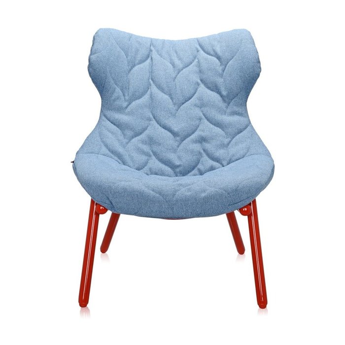 Кресло Foliage голубого цвета  - купить Интерьерные кресла по цене 155520.0
