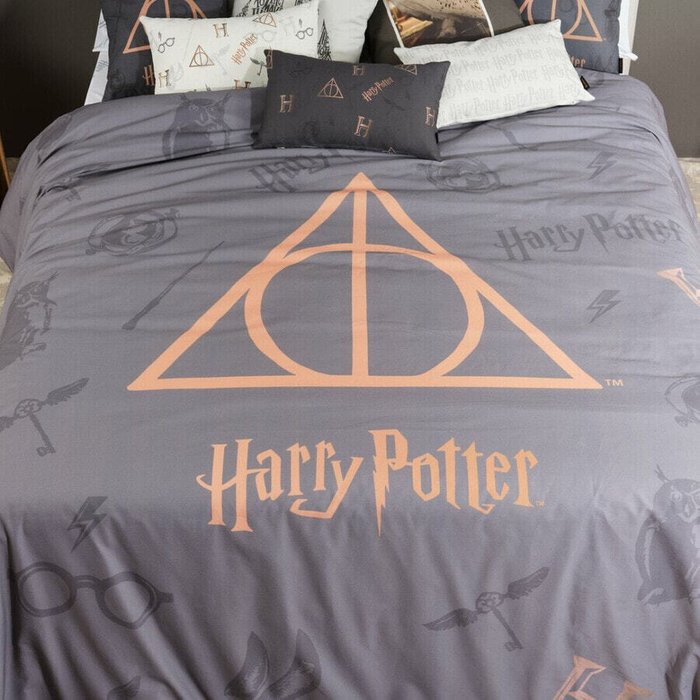Пододеяльник Harry Potter Deathly Hallows Разноцветный 175 темы 260 x 240 cm 180 кровать - лучшие Пододеяльники в INMYROOM Пододеяльник Harry Potter Deathly Hallows Разноцветный 175 темы 260 x 240 cm 180 кровать - лучшие Пододеяльники в INMYROOM