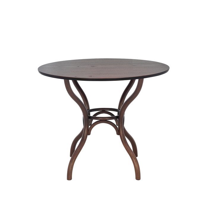 Обеденный стол Тор круглый темный орех - купить Обеденные столы по цене 16003.0