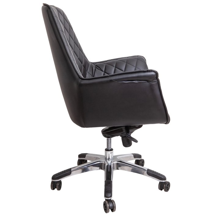 Кресло поворотное Melody черного цвета - лучшие Офисные кресла в INMYROOM