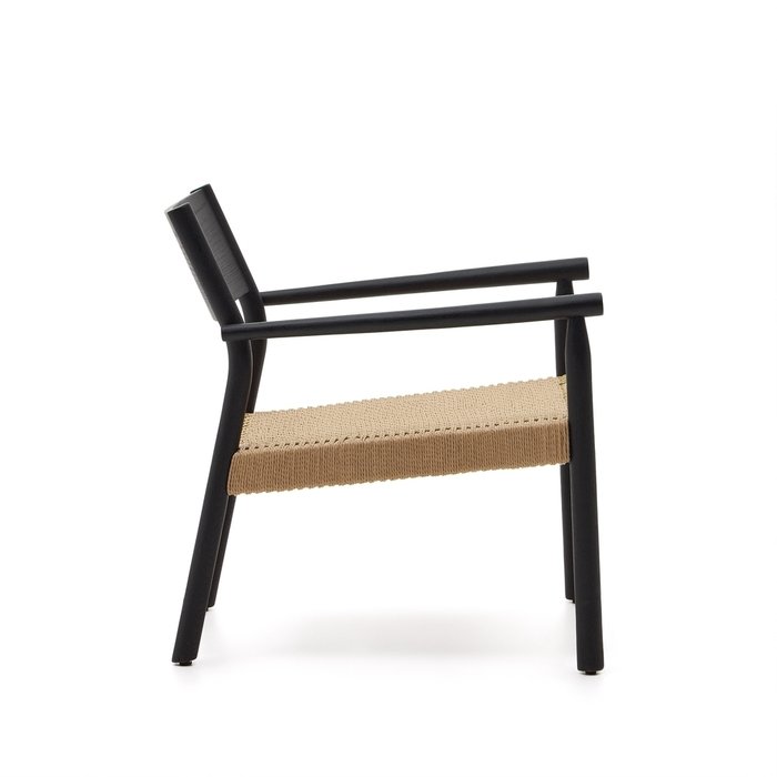 Кресло Yalia черно-бежевого цвета - купить Интерьерные кресла по цене 81990.0