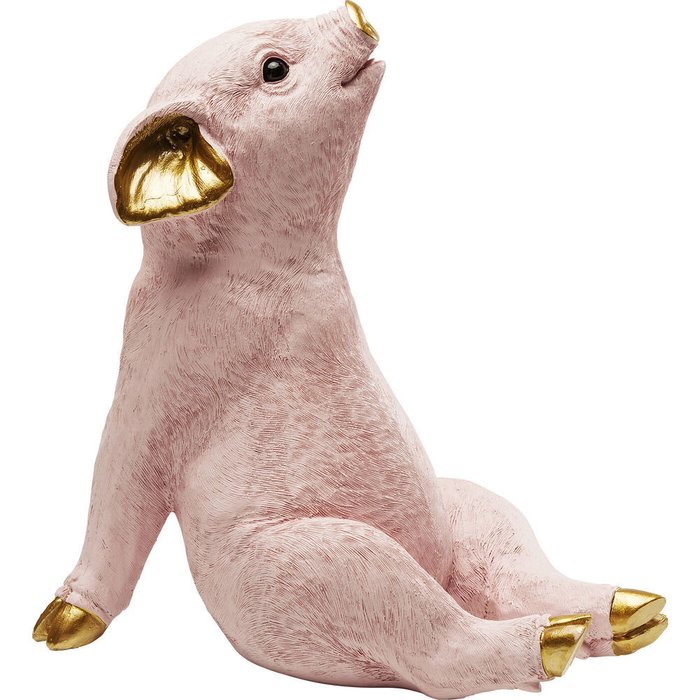 Копилка Chillax Pig розового цвета - купить Фигуры и статуэтки по цене 10470.0