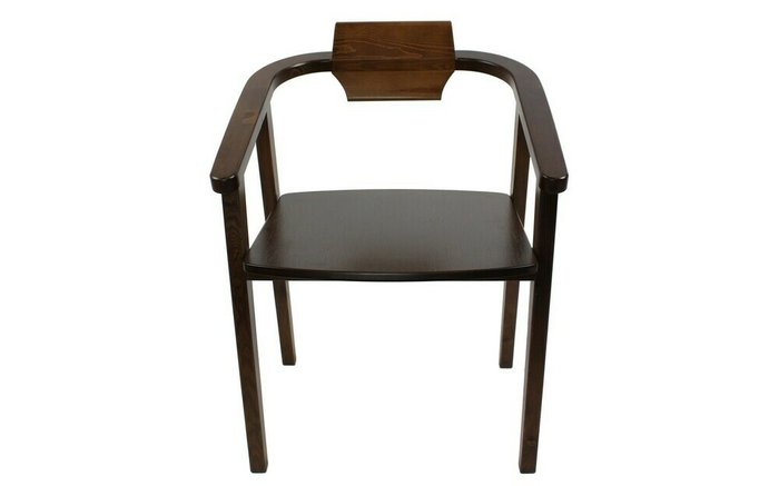 Стул-кресло Дублин коричневого цвета - купить Обеденные стулья по цене 7194.0