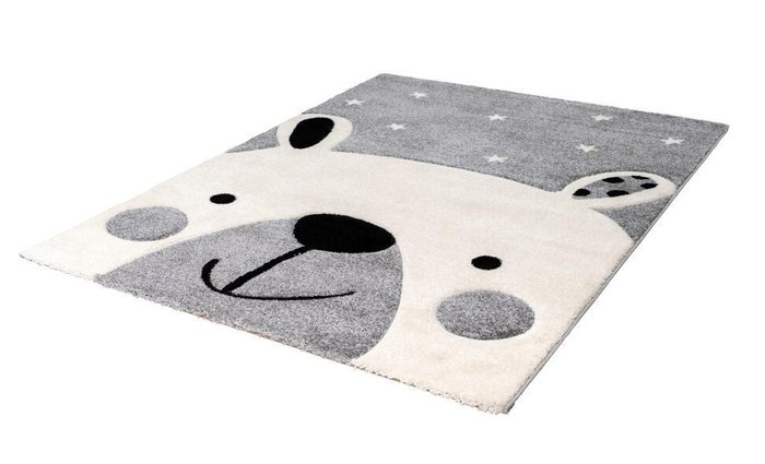 Детский ковер Amigo Teddy Grey серого цвета 120х170 - купить Ковры по цене 18040.0 Детский ковер Amigo Teddy Grey серого цвета 120х170 - купить Ковры по цене 18040.0