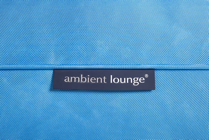 Бескаркасный пуф Ambient Lounge Ottoman - Aquamarine (лазурный) - купить Бескаркасная мебель по цене 4990.0