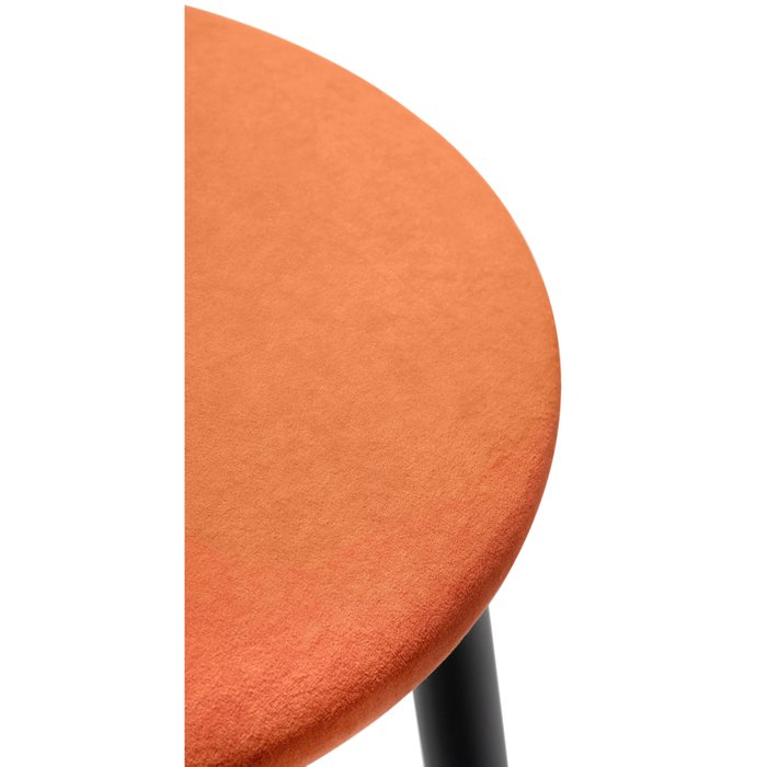 Полубарный стул Гангток оранжевого цвета - лучшие Барные стулья в INMYROOM