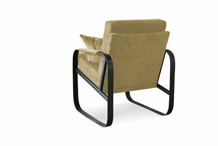 Кресло Фил бежевого цвета - купить Интерьерные кресла по цене 37185.0