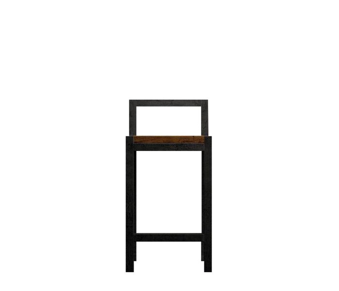 Барный стул Чарльстон черно-коричневого цвета - лучшие Барные стулья в INMYROOM