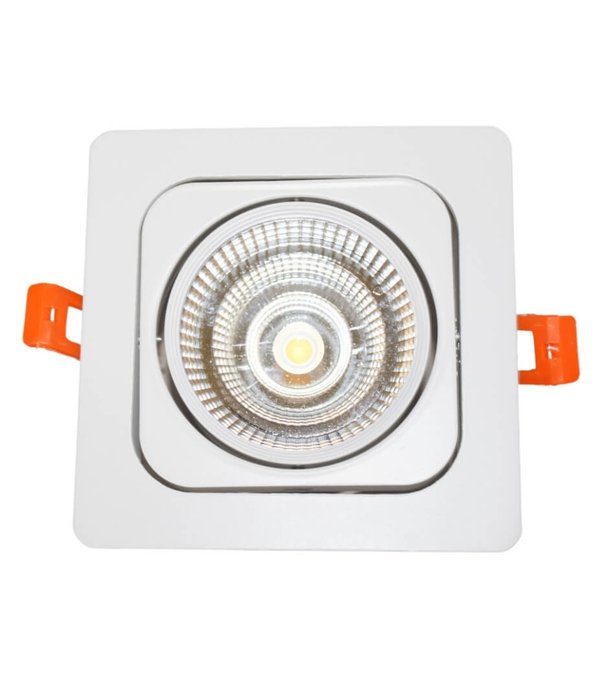 Встраиваемый точечный светильник Fostis белого цвета - купить Встраиваемые споты по цене 2100.0