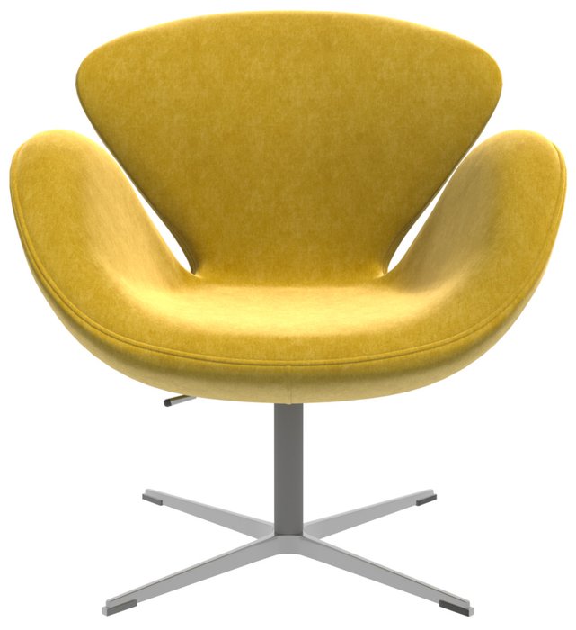 Кресло Эми горчичного цвета - купить Интерьерные кресла по цене 58079.0