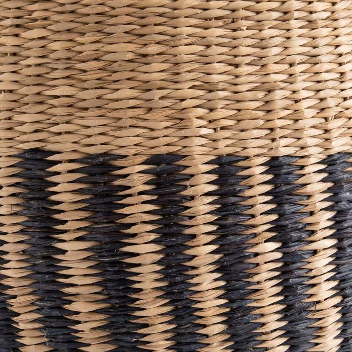 Корзина-шар из морского тростника Zac бежевого цвета - лучшие Плетеные корзины в INMYROOM