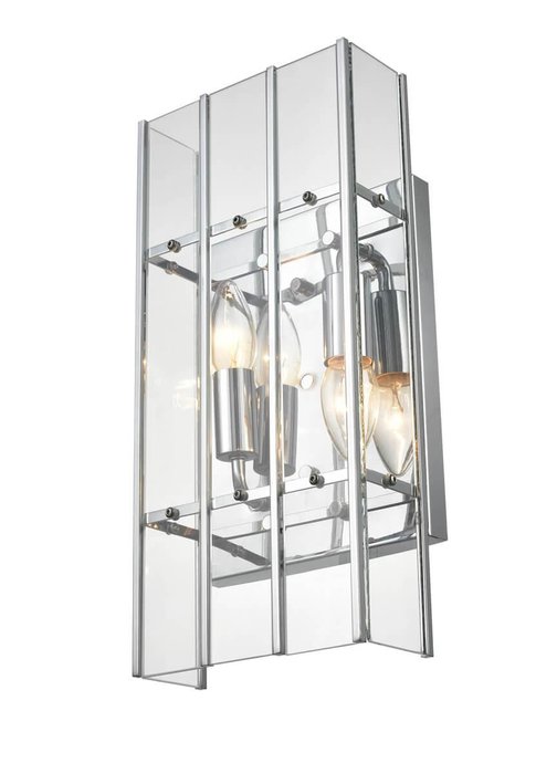 Бра Tivoli из металла и стекла  - купить Бра и настенные светильники по цене 6550.0