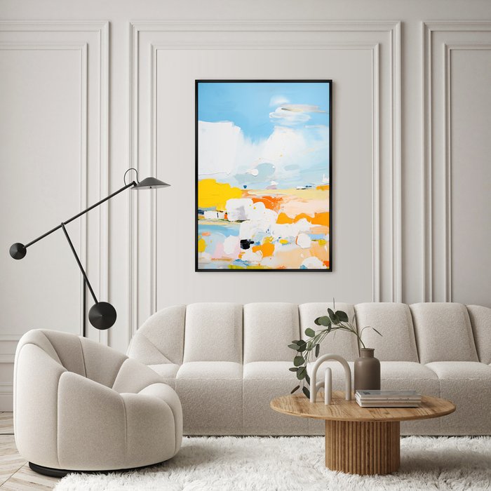 Репродукция картины Landscape collection, Summer season, No 1, 2024г. - лучшие Картины в INMYROOM