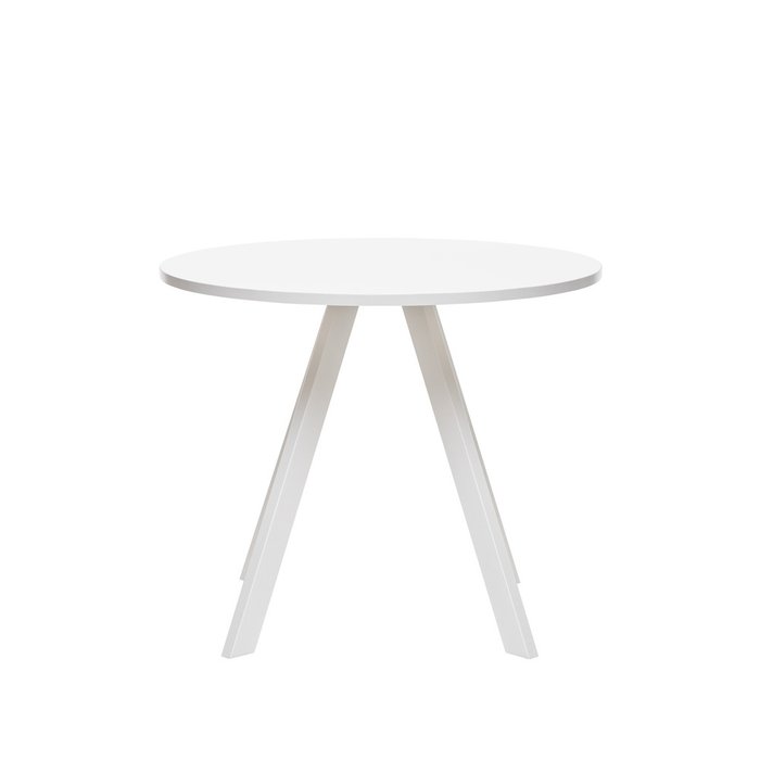 Обеденный стол Франк белого цвета - купить Обеденные столы по цене 6690.0
