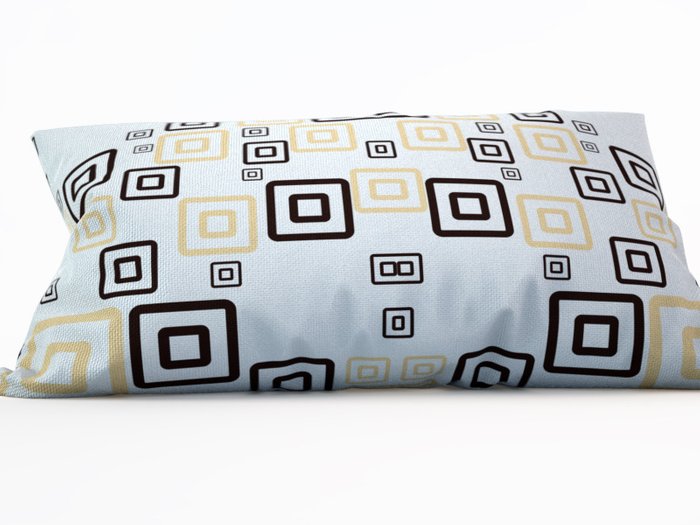 Декоративная подушка: Необычные квадраты