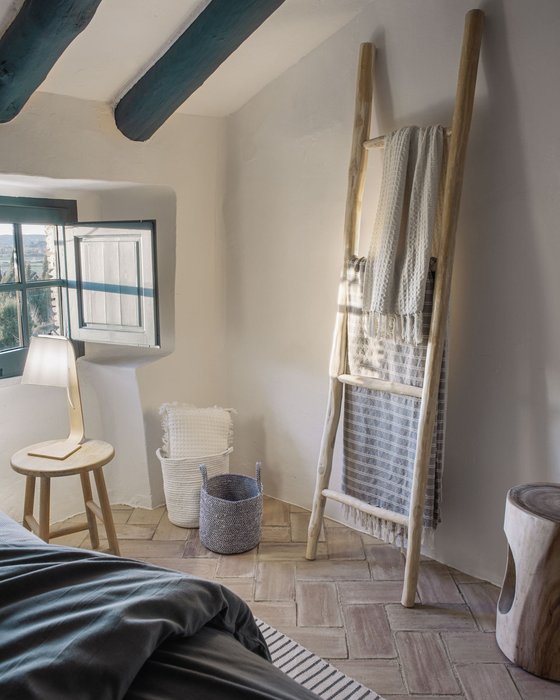 Корзина Sayana синего цвета - лучшие Плетеные корзины в INMYROOM Корзина Sayana синего цвета - лучшие Плетеные корзины в INMYROOM