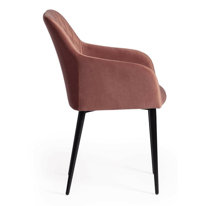Стул-кресло Bremo кораллового цвета - купить Обеденные стулья по цене 6980.0