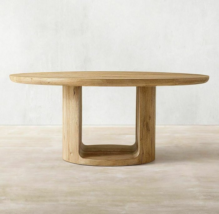 Обеденный стол Осло бежевого цвета - лучшие Обеденные столы в INMYROOM