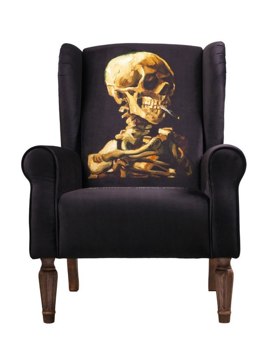Кресло VanderGraaf с каркасом и ножками из дуба 