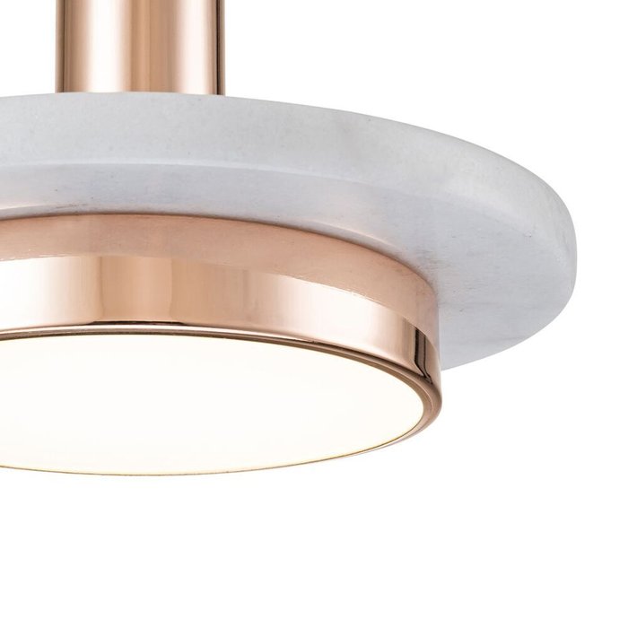 Подвесной светильник Torano 10260/1LED White marble (мрамор, цвет белый) - лучшие Подвесные светильники в INMYROOM