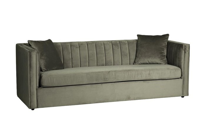 Диван-кровать Paolo бежево-серого цвета - купить Прямые диваны по цене 128500.0