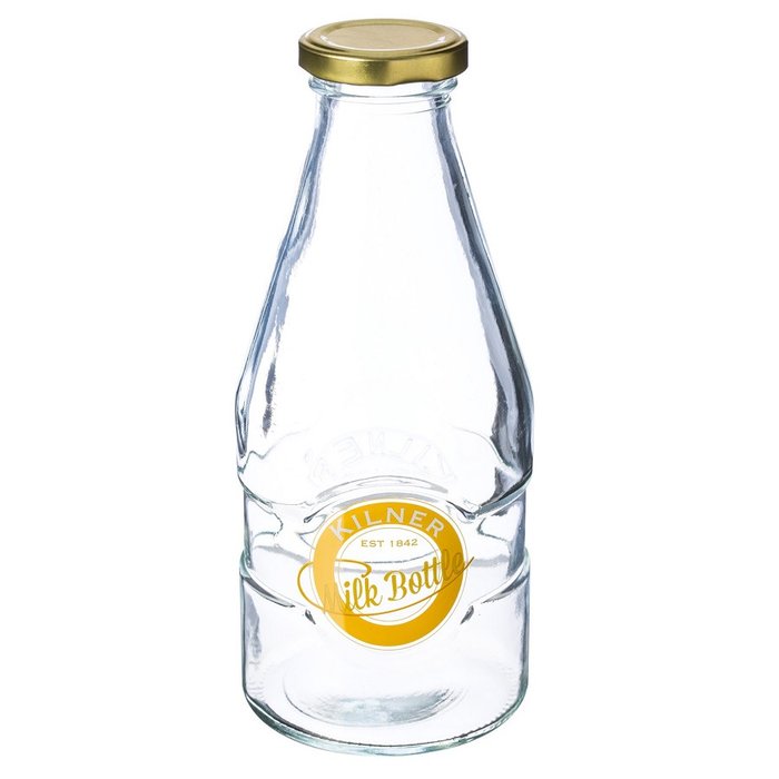 Бутылка для молока из стекла