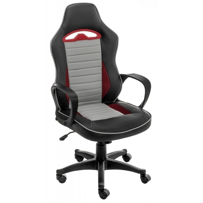 Компьютерное кресло Loki черно-серого цвета