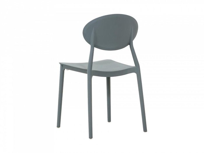 Стул пластиковый Toby серого цвета - купить Обеденные стулья по цене 4490.0