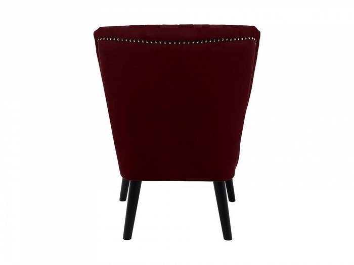 Кресло Barbara красного цвета - лучшие Интерьерные кресла в INMYROOM