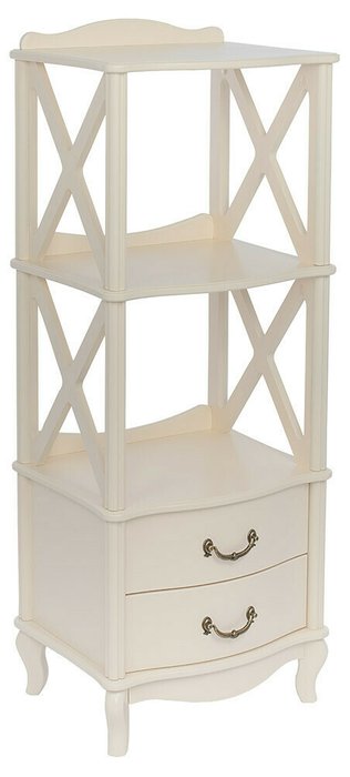 Этажерка Малонн Ави ванильного цвета Этажерка Малонн Ави ванильного цвета
