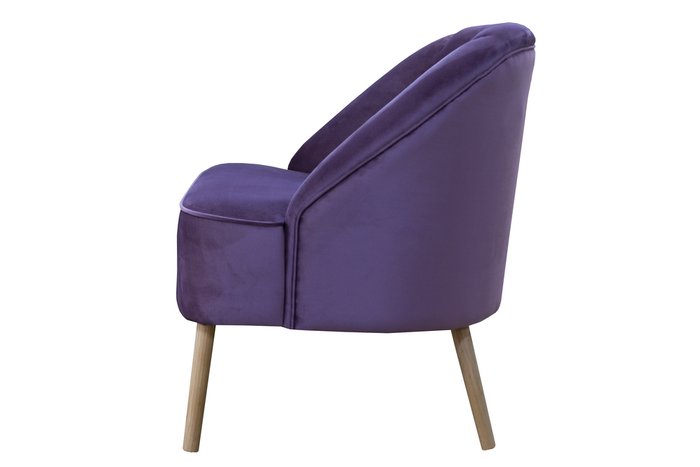 Кресло Tinaho с фиолетовой обивкой - лучшие Интерьерные кресла в INMYROOM