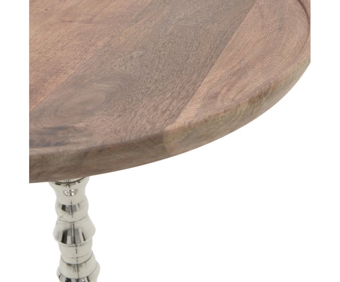 Кофейный стол с деревянной столешницей  - купить Кофейные столики по цене 15900.0