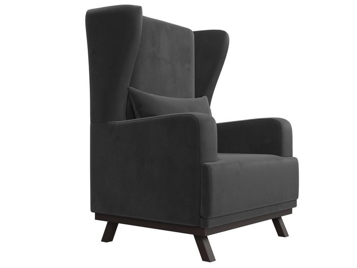 Кресло Джон серого цвета - лучшие Интерьерные кресла в INMYROOM