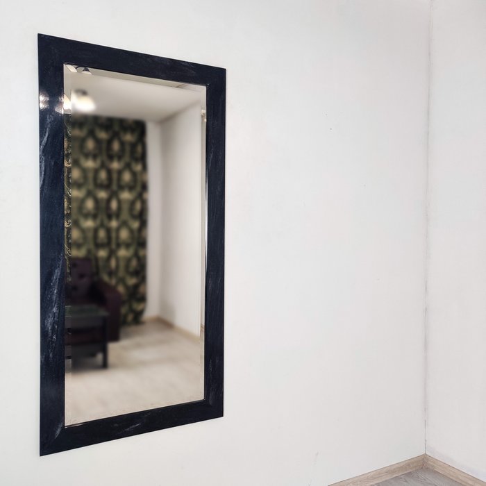 Настенное зеркало Blackwater 70х140 черного цвета - лучшие Настенные зеркала в INMYROOM