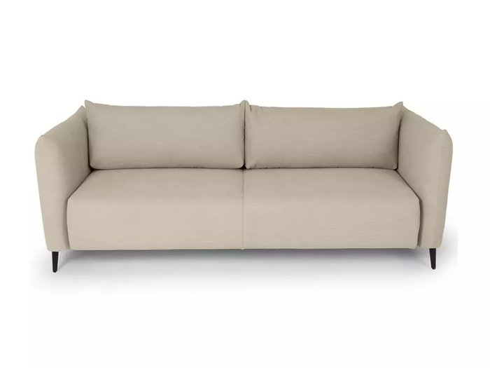 Диван-кровать Menfi бежевого цвета с металлическими ножками - купить Прямые диваны по цене 111960.0