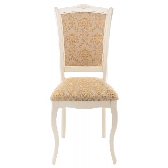Обеденный стул Луиджи бежевого цвета - купить Обеденные стулья по цене 6490.0
