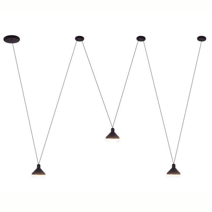 Подвесной светильник Antares черного цвета