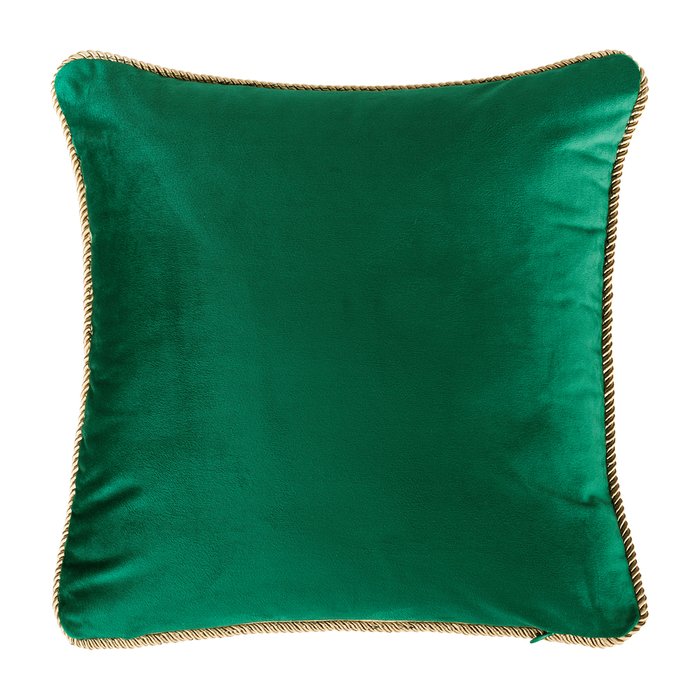 Декоративная подушка Zolotoy Roy 40х40 зеленого цвета - купить Декоративные подушки по цене 1025.0
